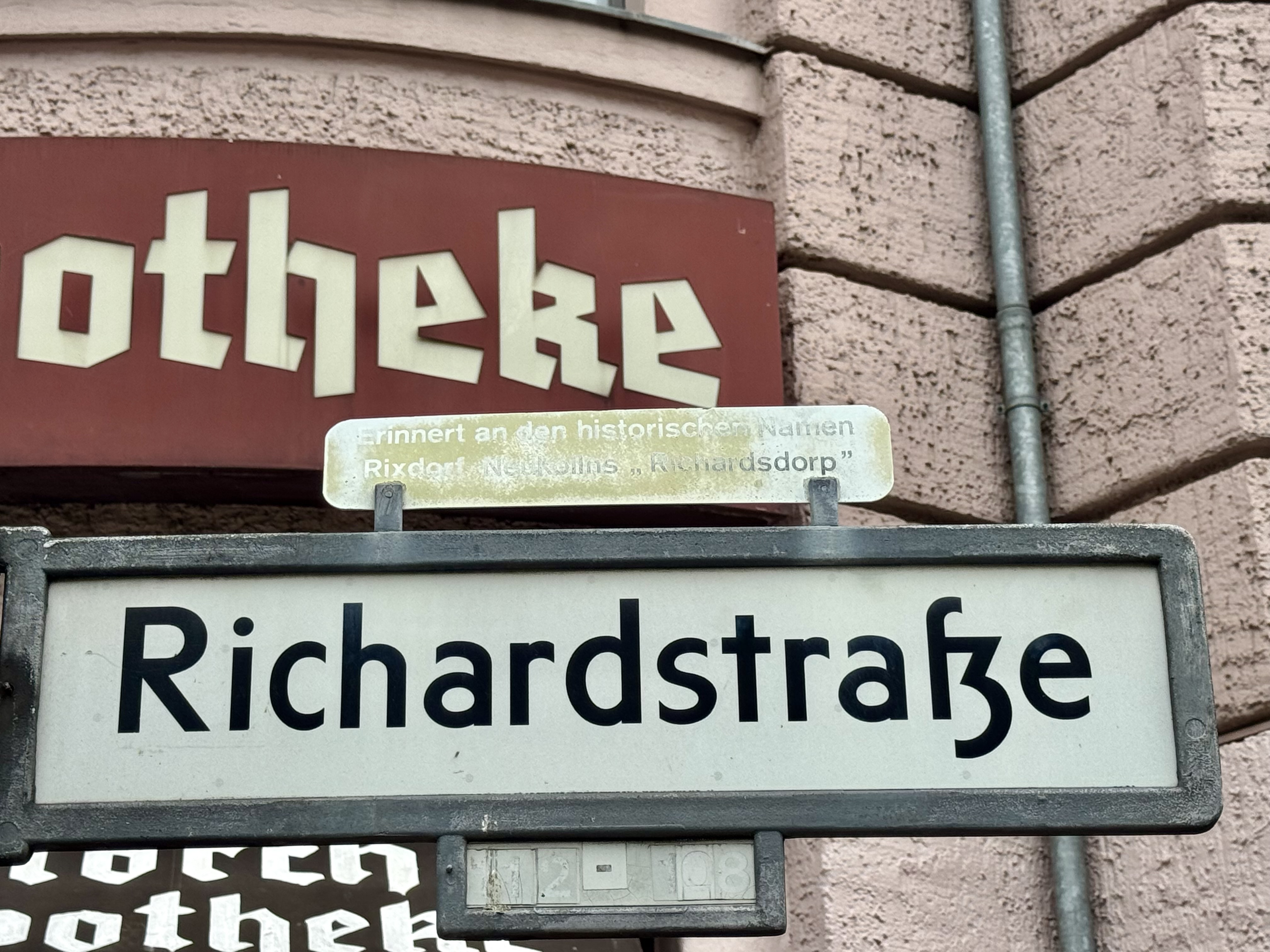 Richardstraße in the Bohemian Village of Rixdorf, the setting of the Localnauts route